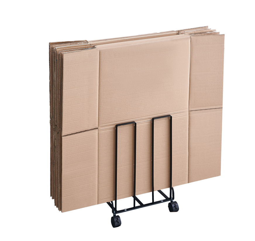 포장 쇼핑몰 재활용 박스 트롤리 수직 거치대 스탠드 이동 보관함 수납 분리수거 이미지 7