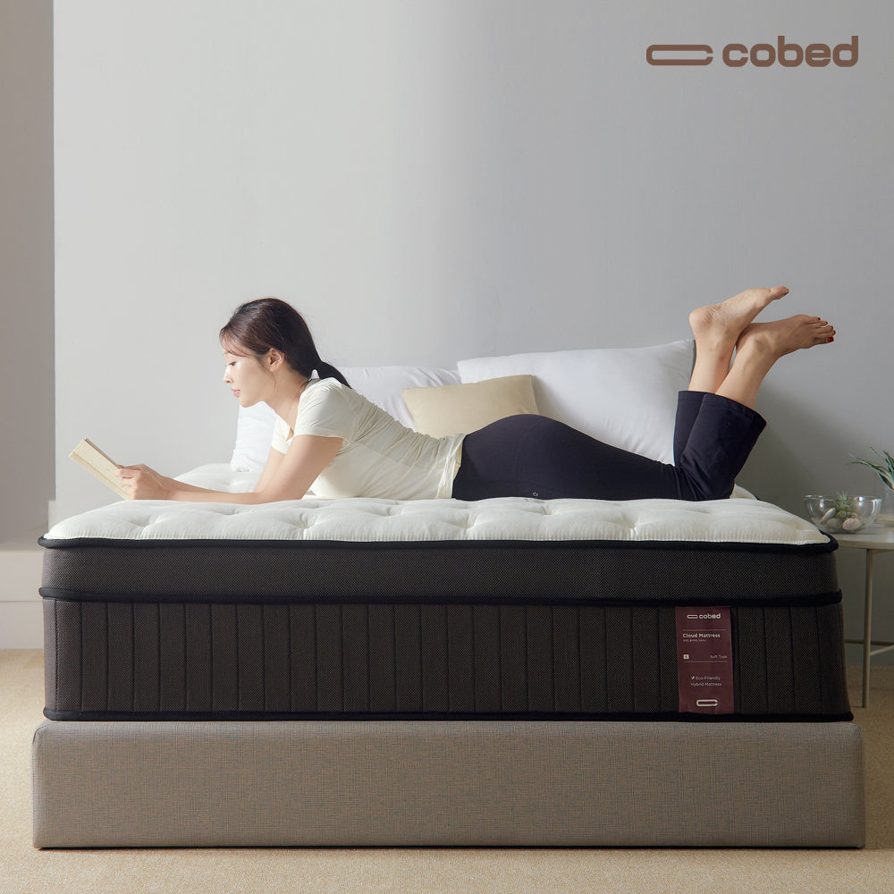 [코베드] 클라우드 푹신한 호텔 침대 매트리스 미디엄소프트 35cm Q(퀸) - 상품 이미지