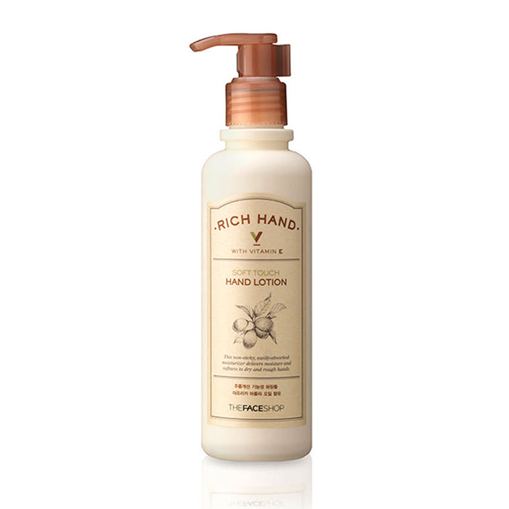 더페이스샵 리치핸드 V소프트 터치 핸드로션 200mL 이미지 1