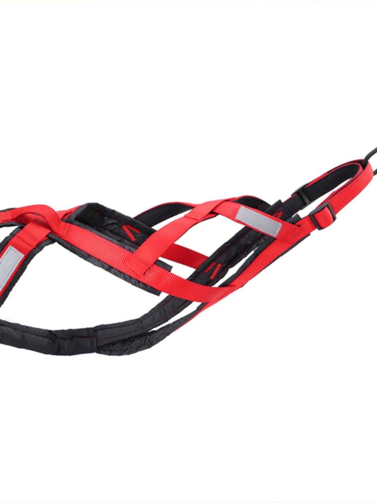 썰매견 하네스 개썰매 장비 조절 스트랩 가슴줄 대형견 크림슨레드 M 10.0-17.5kg - 상세 이미지 5