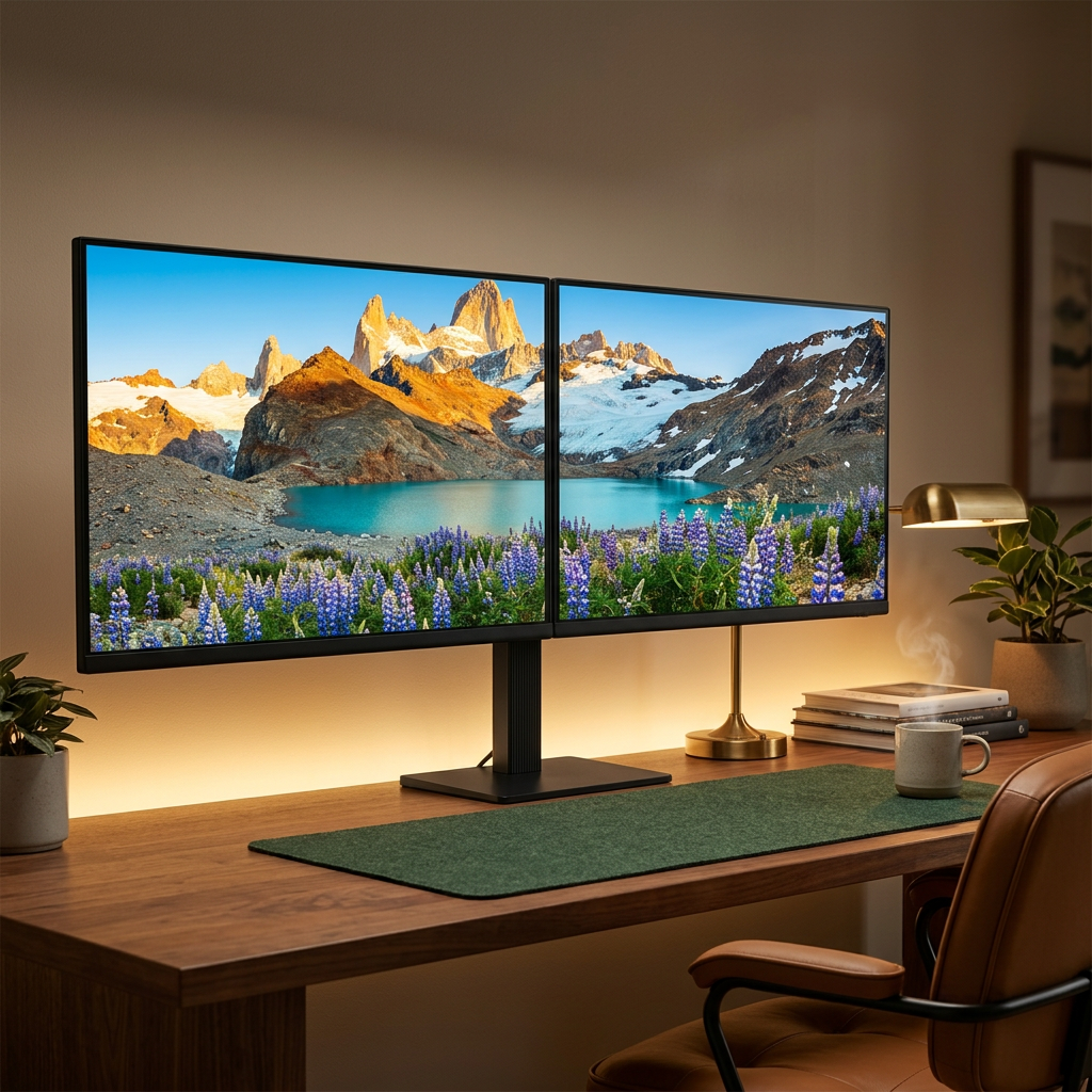 삼성 68.6cm(27인치) 에센셜 모니터 120Hz IPS 듀얼모니터 적합