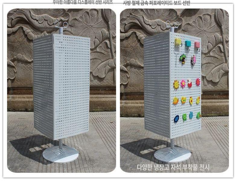 액세서리보관랙 회전 키링걸이 디스플레이보석 철공 양말 테이블 접시걸이 선반 - 상세 이미지 2