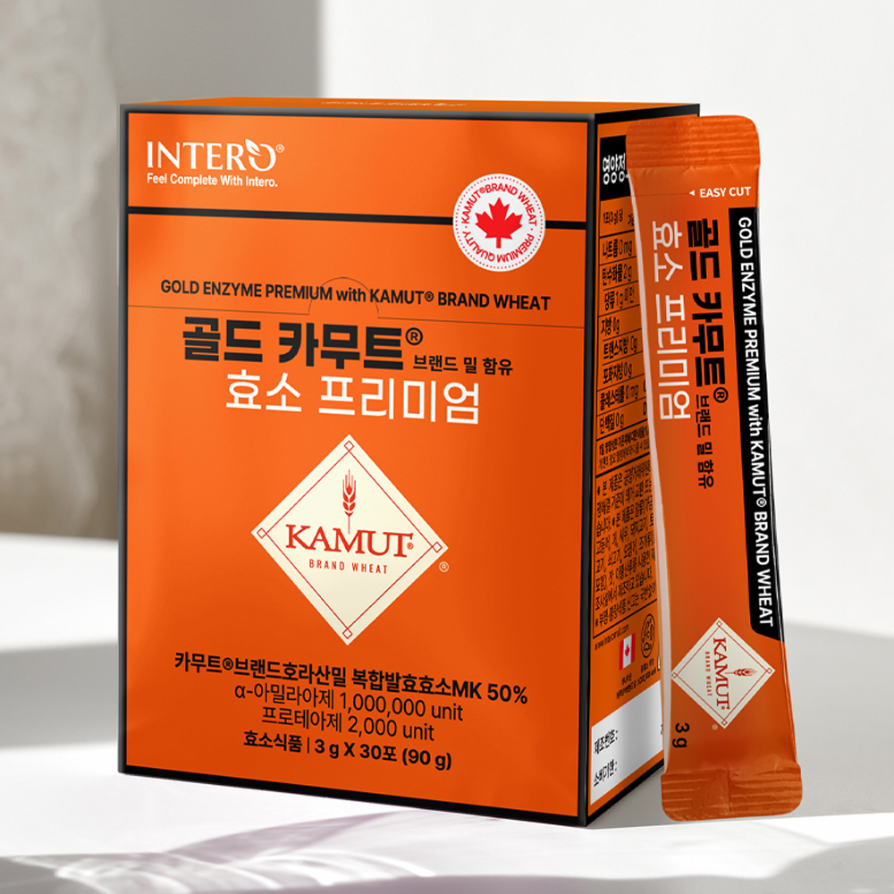 단백질분해 소화 골드 카무트효소 호라산밀 역가수치높은효소 유산균 탄수화물분해 가루 30포, 2개 - 상세 이미지 5