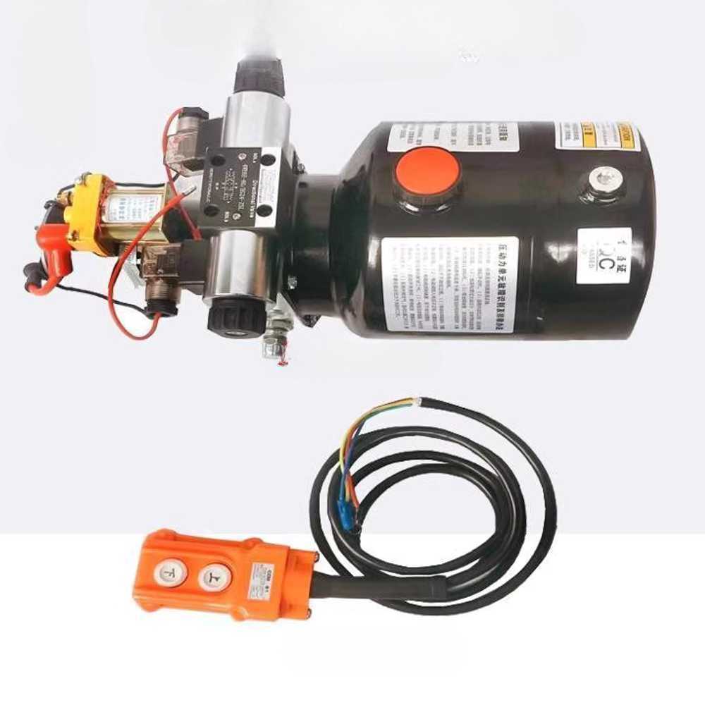 DC 유압 펌프 트레일러 트럭 용 전원장치 리프트 모터 12V24V - 상품 이미지