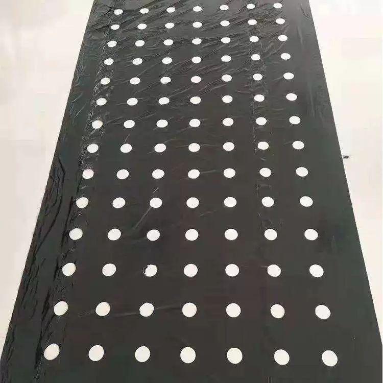 농업용부직포 농업용비닐 제초비닐 제초 부직포 채소 방초포 원예 제초매트 자재 농업용 구멍 블랙 매트 - 상세 이미지 2
