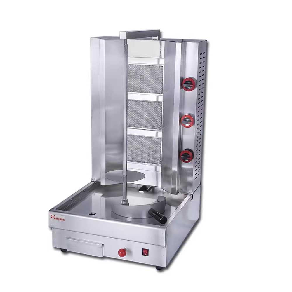 회전 케밥 기계 자동 혼합 그릴 터키식 바베큐 머신 5200W - 상세 이미지 5