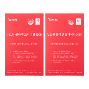 뉴트원 콜라겐프리미엄5000 저분자피쉬 어린콜라겐 300달톤 15포, 2... 맛있게 먹은 솔직 후기 - 상품 이미지 1