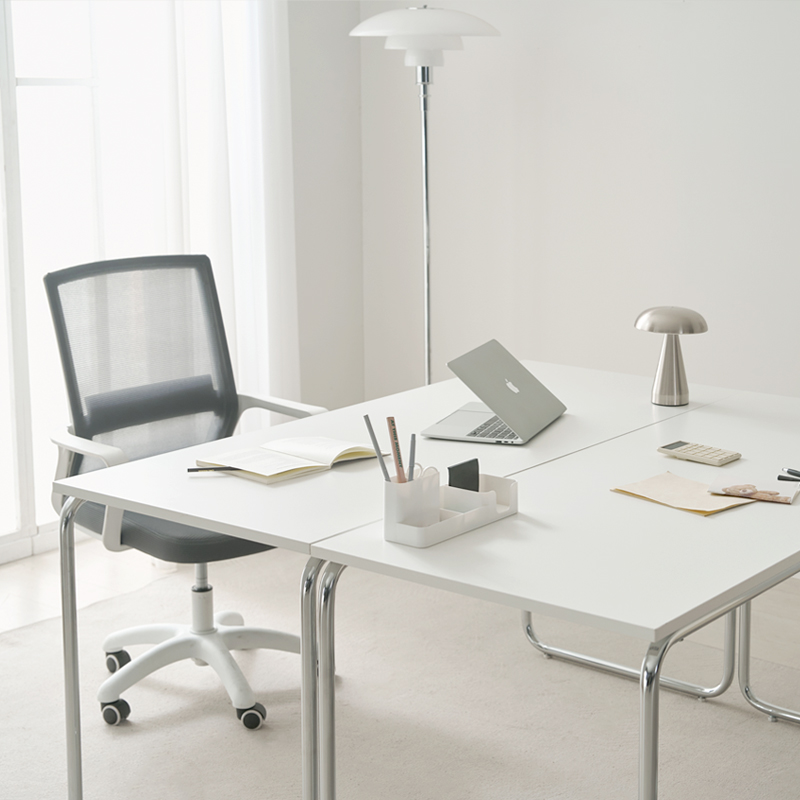 e스마트 미드센추리 1인용 학생 데스크 컴퓨터 책상겸 테이블 1200