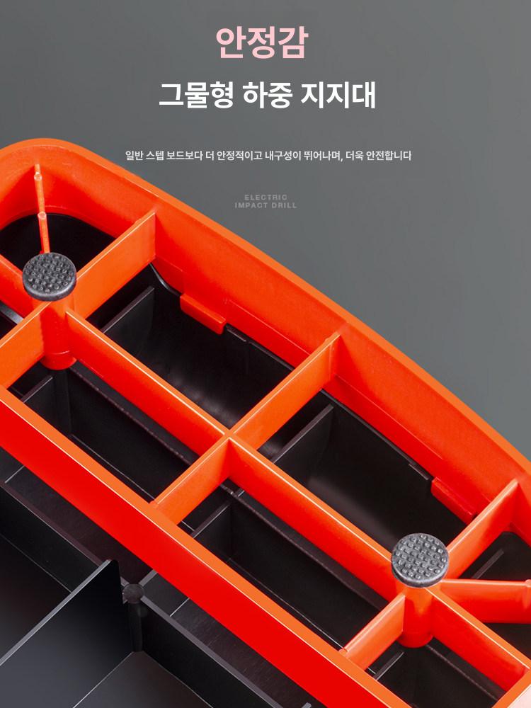 카프레이즈 발판 종아리 운동 스트레칭 보드 발목 발받침 [삼중층] 81cm 클래식 (250kg) - 상세 이미지 5