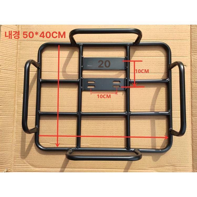 짐받이 거치대 오토바이 랙 자전거 배달가방 고정 브라켓 스탠드 - 상세 이미지 2