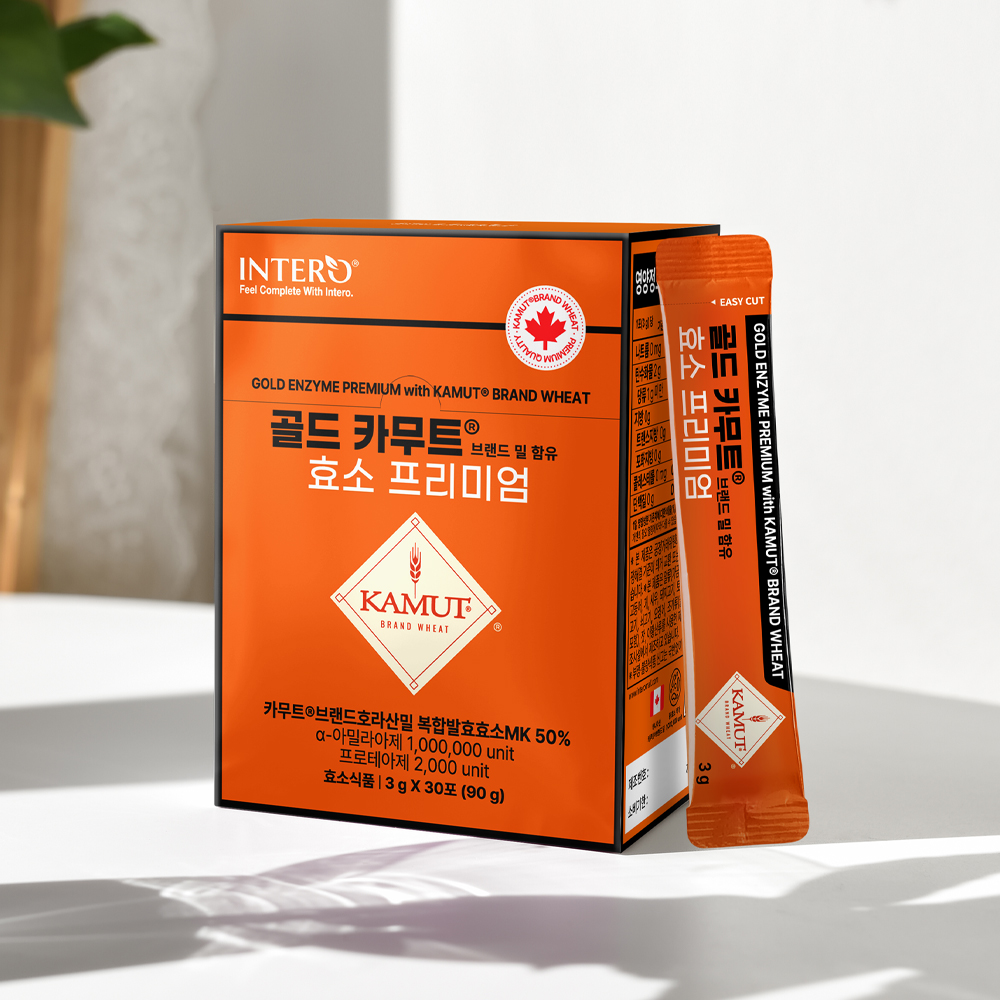 인테로 골드 카무트 효소 프리미엄 30포, 3개 - 상세 이미지 3
