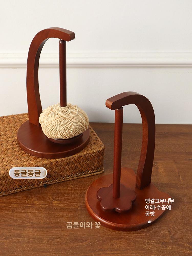 원형 실타래 고급 마그네틱 바느질 와인더 백 솔기 홀더 거치대 재봉 - 상세 이미지 3