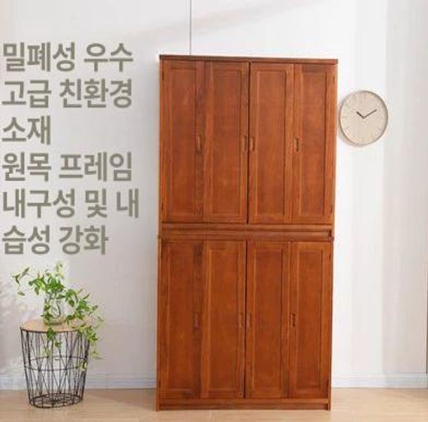 이불장 수납장 장농 캐비닛 보관함 침실 정리장 옷장 이불정리 침구보관 - 상세 이미지 4