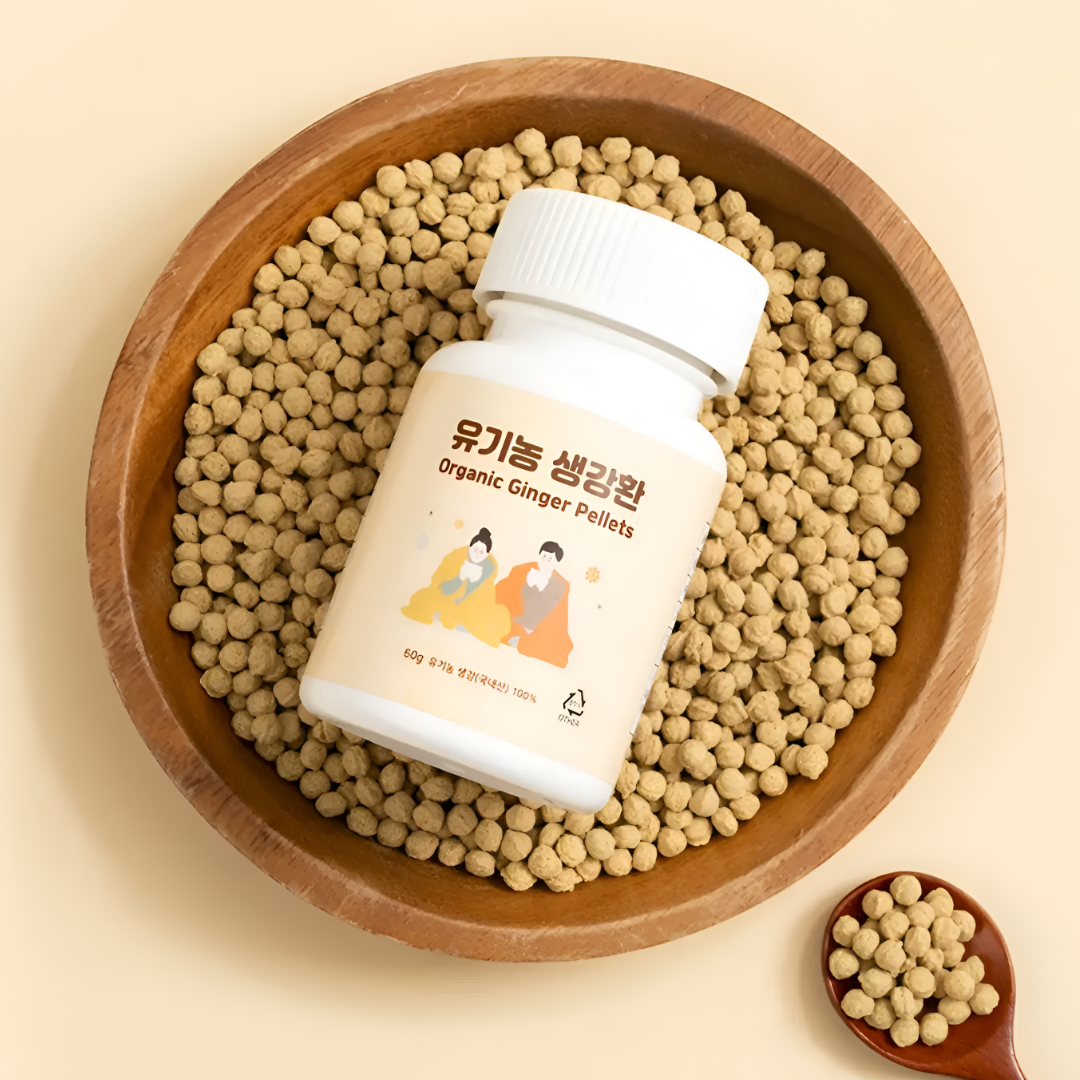 국산 유기농 생강환60g 유기가공식품 제품 이미지