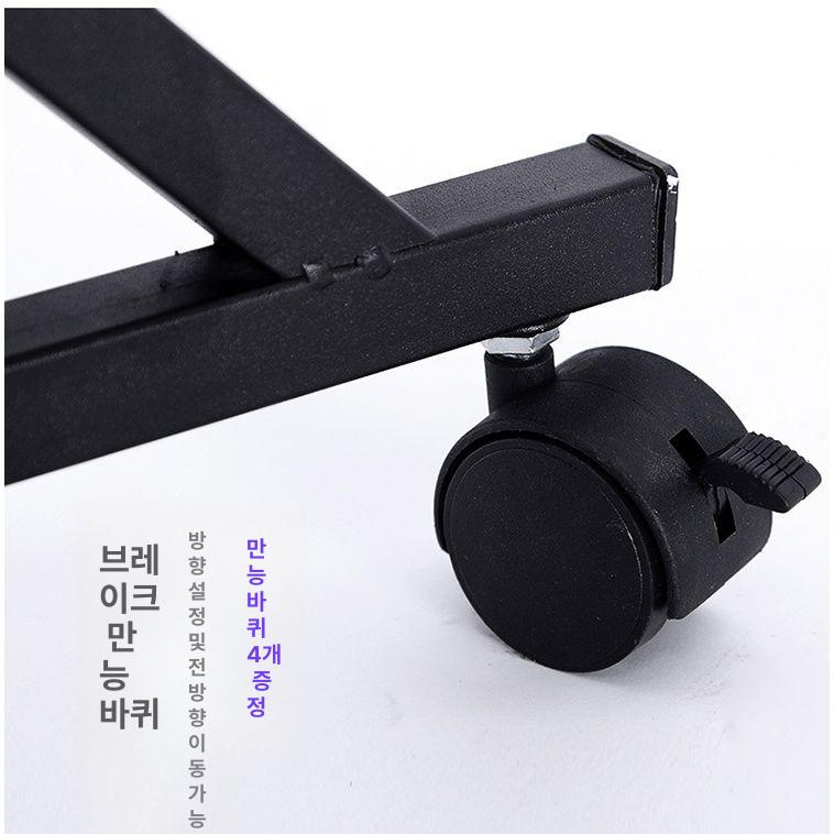 전시 선반 이동식 네트망 작품 거치대 가벽 파티션 그림 휀스 칸막이 스틸 디스플레이 - 상세 이미지 5
