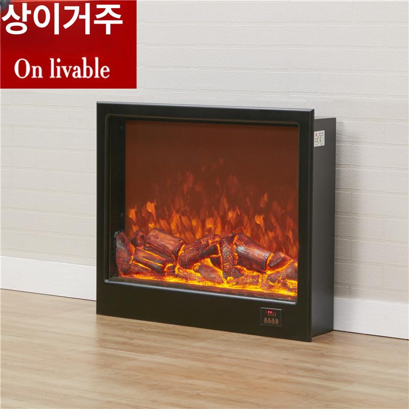 실내불멍 불멍무드등 대형 거실인테리어 벽난로 가짜불꽃 LED콘솔조명 홈스타일링 따뜻한 M-235 프레임리스 장식용 벽난로 코어 - 상세 이미지 2