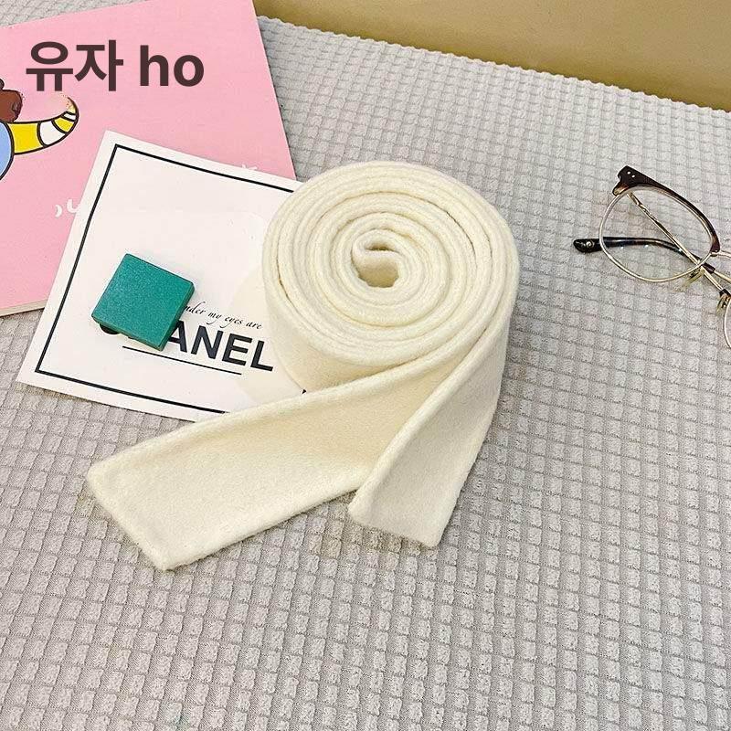 모직 코트 허리끈 카멜 여자 핸드메이드 혼방 오트밀 진회색 이중층 30 모직 175cm - 상세 이미지 4