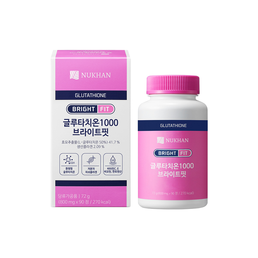 뉴칸 프리미엄 순수 글루타치온 1000 브라이트핏 제품 이미지