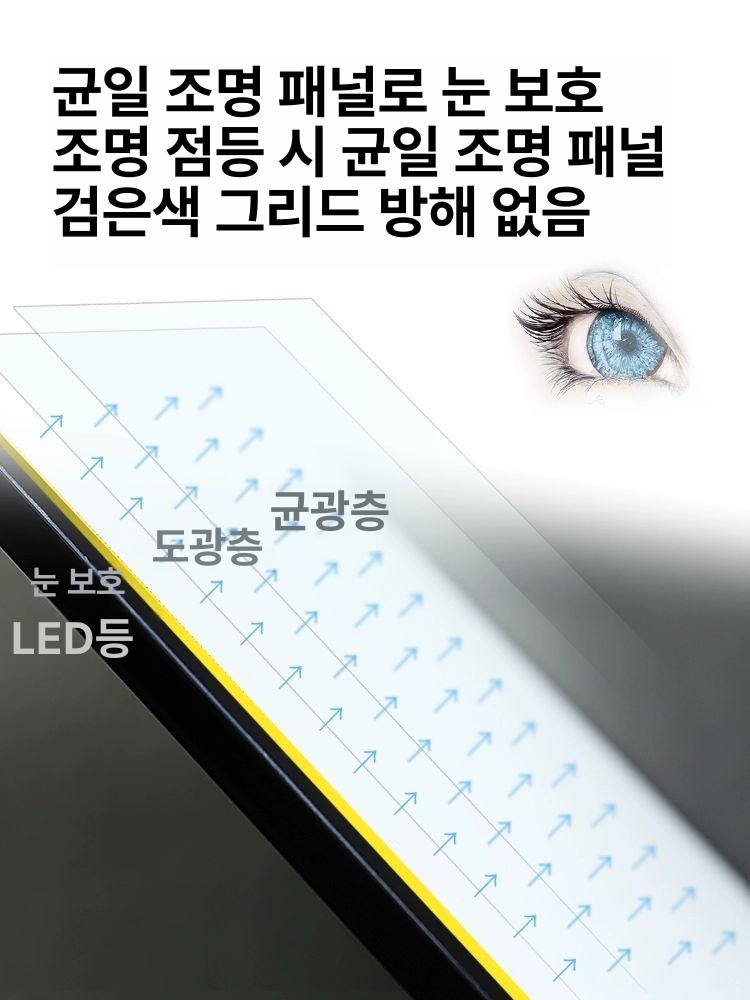 백라이트 보드 필사용 조광 램프 트레이싱 프레임리스 패널 교체형 투사판 만년필 연습 - 상세 이미지 4