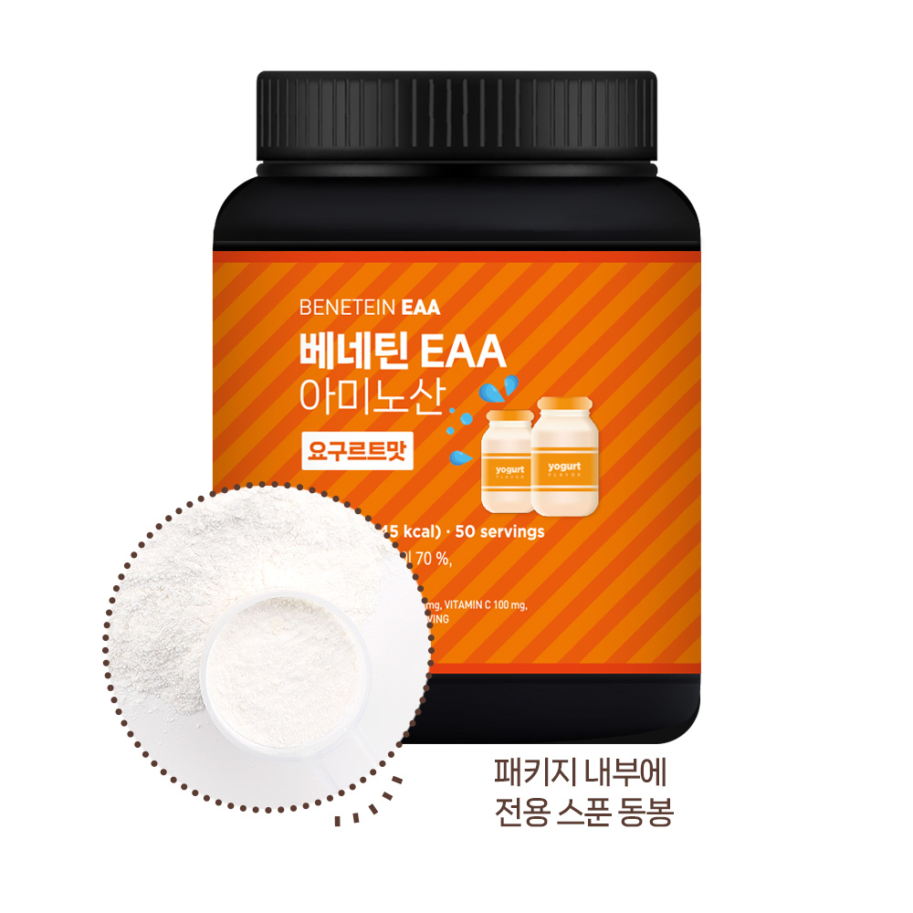 베네틴 EAA 7000 필수 아미노산 보충제 요구르트맛, 500g, 1개 이미지 3