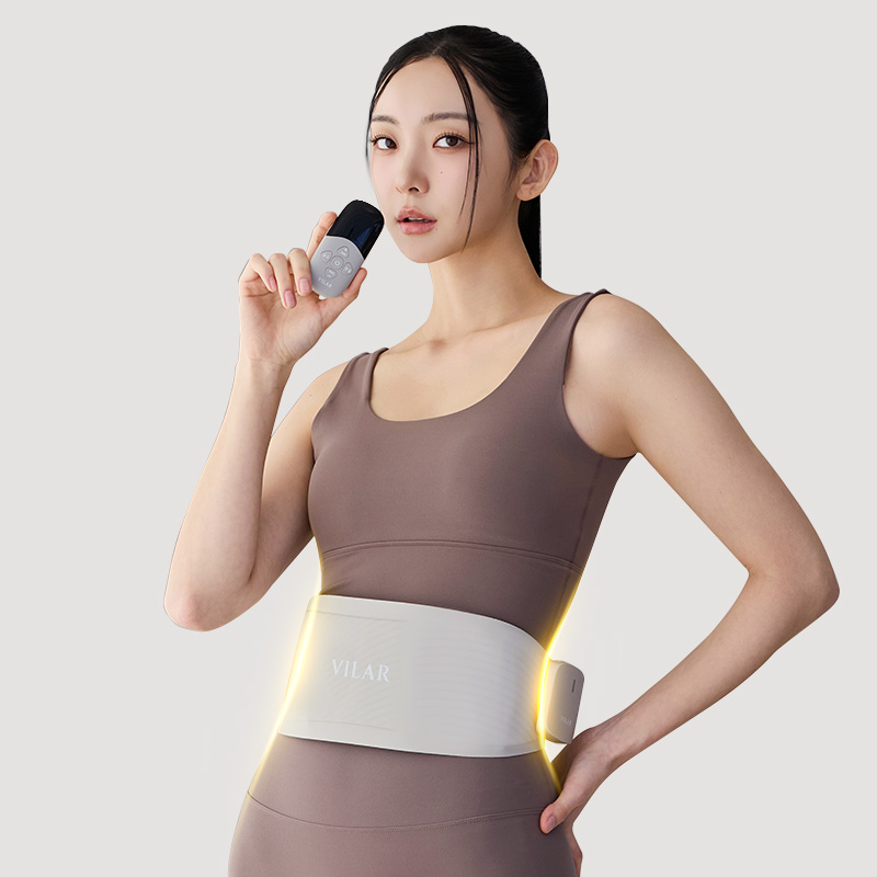 빌라르 EMS 저주파 마사지기 슬림벨트 맥스프로 안마기 온열 찜질 - 상품 이미지