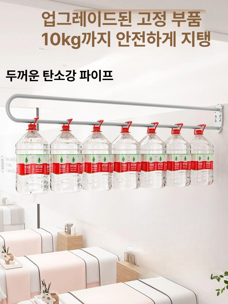 병원 레일 커튼 피부샵 파티션 관리실 옷가게 수액실 가리개 칸막이 시설용 인테리어 - 상세 이미지 4