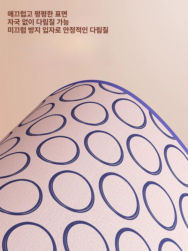 가정용 다림질 매트 고온 아이론보드 다림판 커버 내열 걸이형 옷걸이 - 상세 이미지 3