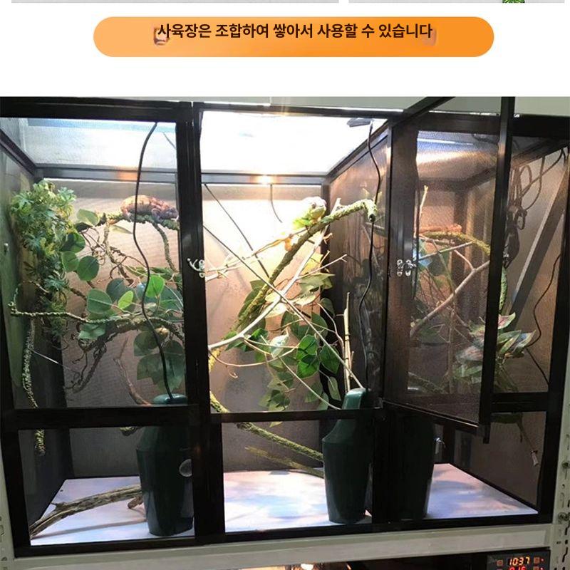 토케이게코 사육장 파충류 크레스티드게코 메쉬케이지 카멜레온 도마뱀 입문용 - 상세 이미지 4