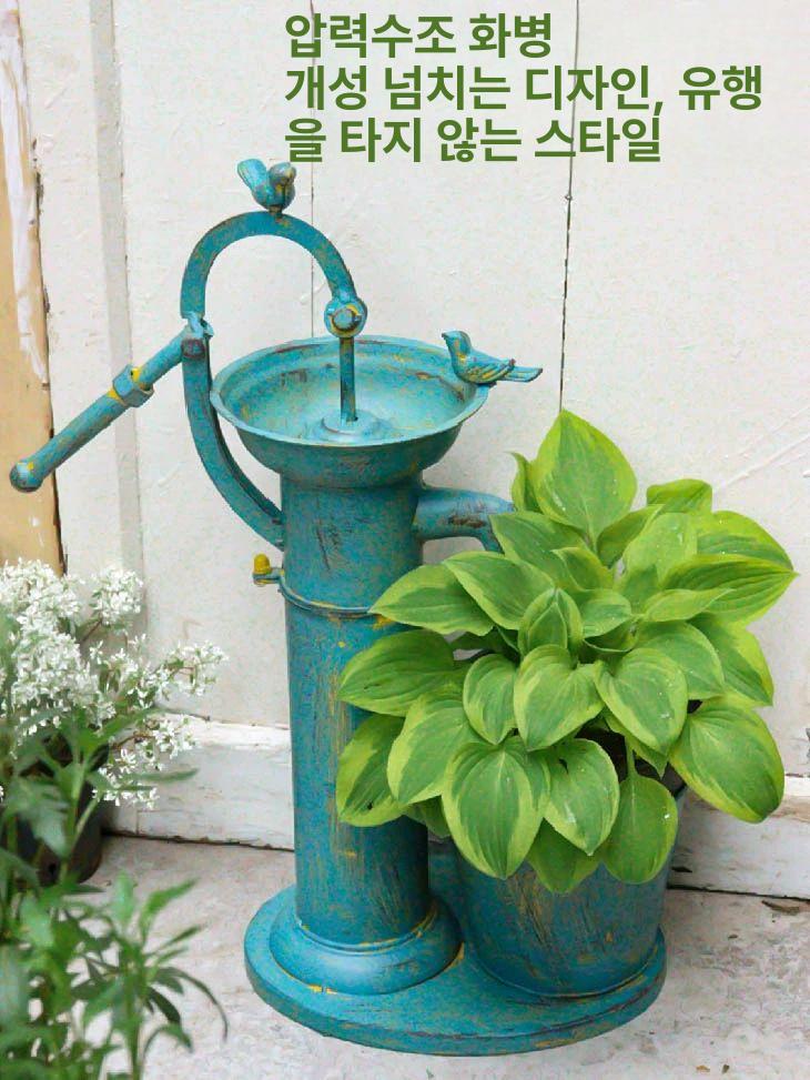 정원 장식품 빈티지 화단 가든 데코 야외 조경소품 가드닝 인테리어 - 상세 이미지 2