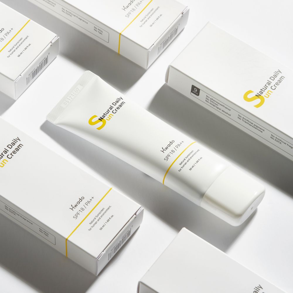 화도 데일리 무기자차 선크림 50ml 수분 썬로션 세럼 자외선 차단제 이미지 8