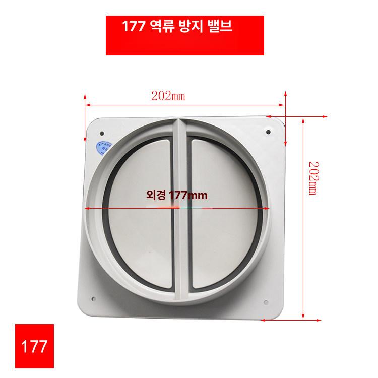 환풍기자바라 외경 175 배풍관 알루미늄 배기관 우레탄 멀티컵 내부 - 상세 이미지 5