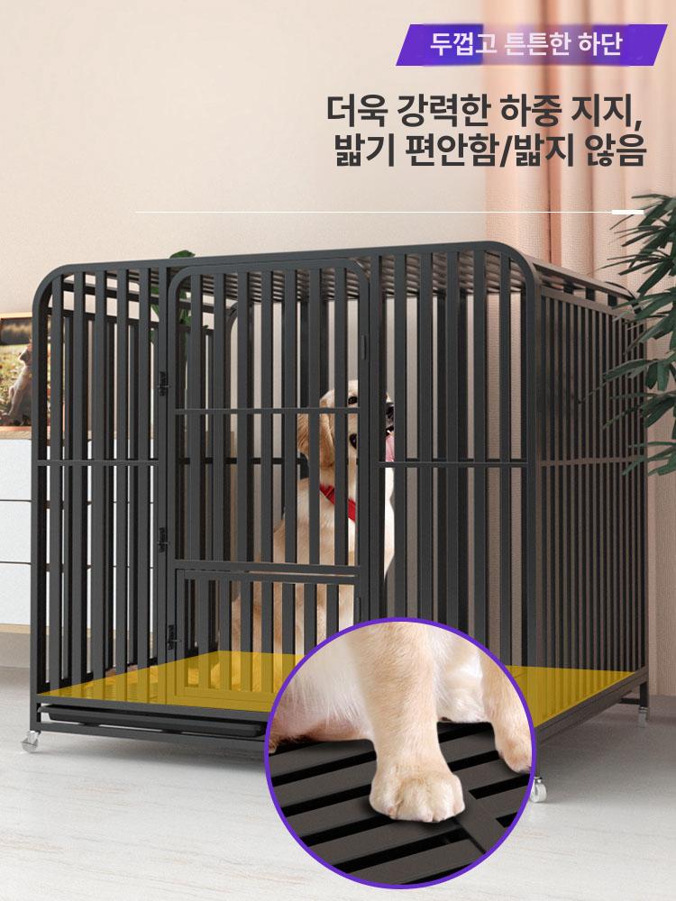강아지 울타리 대형견 펜스 애견 가림막 진돗개 철제 개장 하우스 - 상세 이미지 4