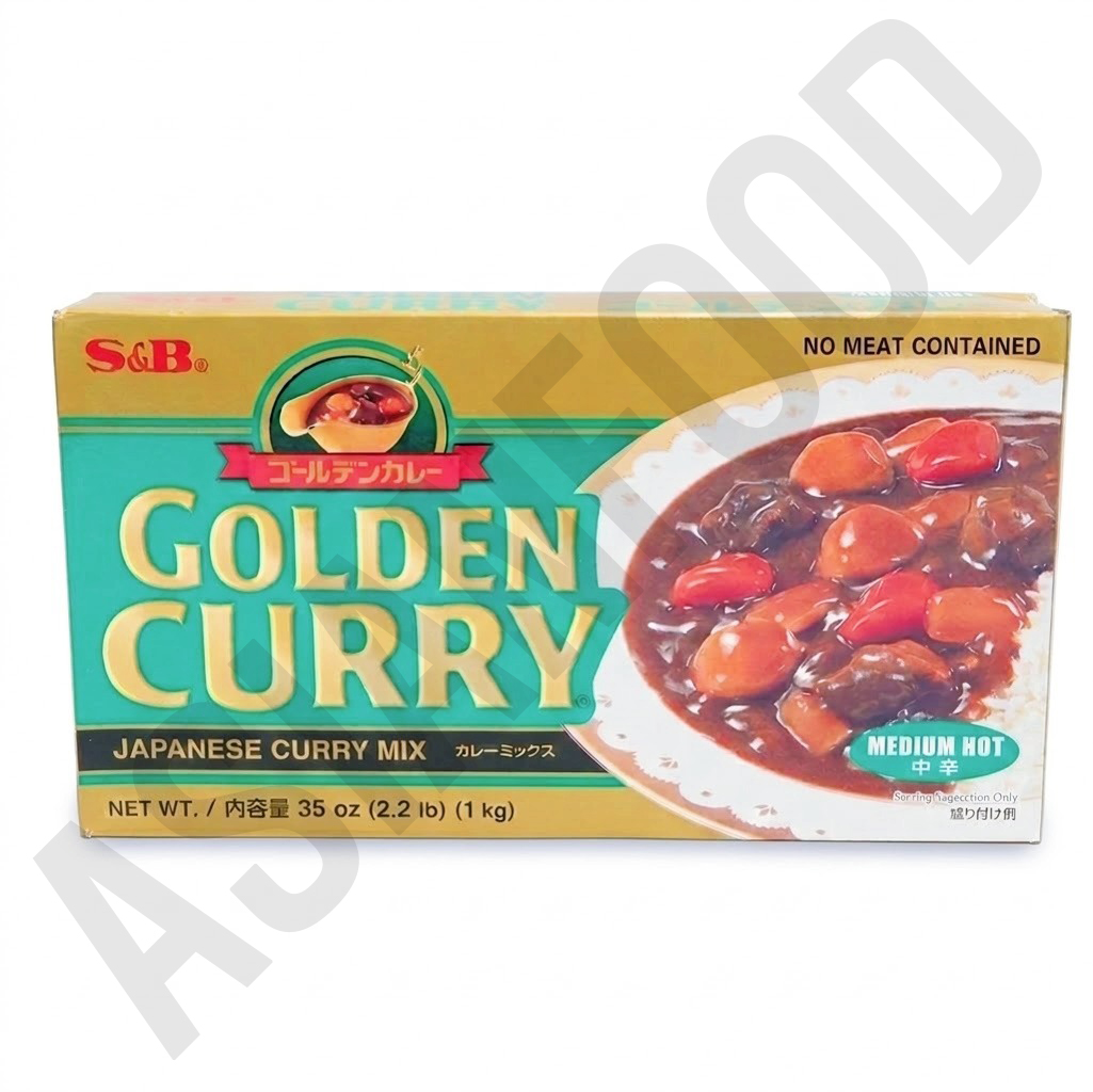 일본 에스앤비 골든카레 믹스 중간매운맛, 1kg, 1개 - 상품 이미지