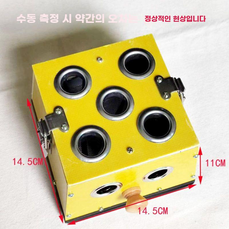 쑥뜸기 가정용 쑥뜸 온구기 뜸기구 다구 온열 훈증 온뜸 초록 - 상세 이미지 2