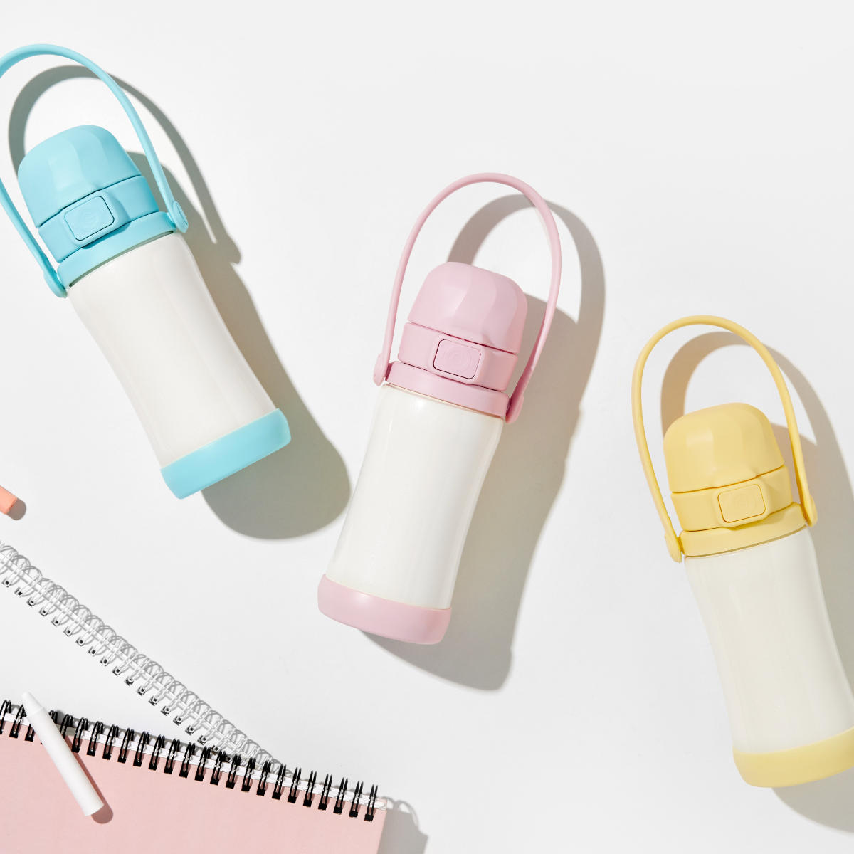 그로미미 유아텀블러 데코플레이 원터치 어린이 유치원 물병 300ml 이미지 3