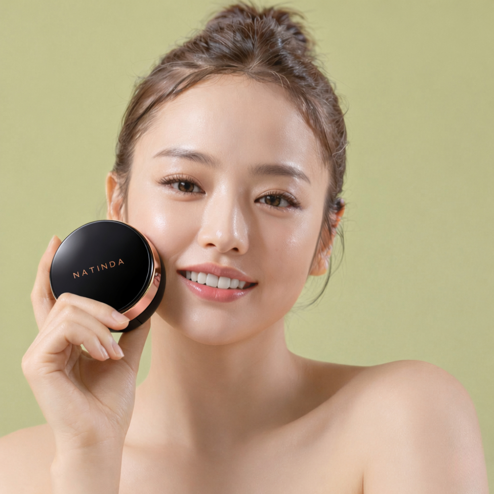 모공커버 쿠션추천 나틴다 승무원팩트 광채메이크업