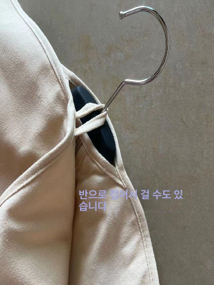 정장 의류커버 먼지 방진 순면 코트백 보관 옷걸이 드레스룸 가리개 의류관리 - 상세 이미지 3
