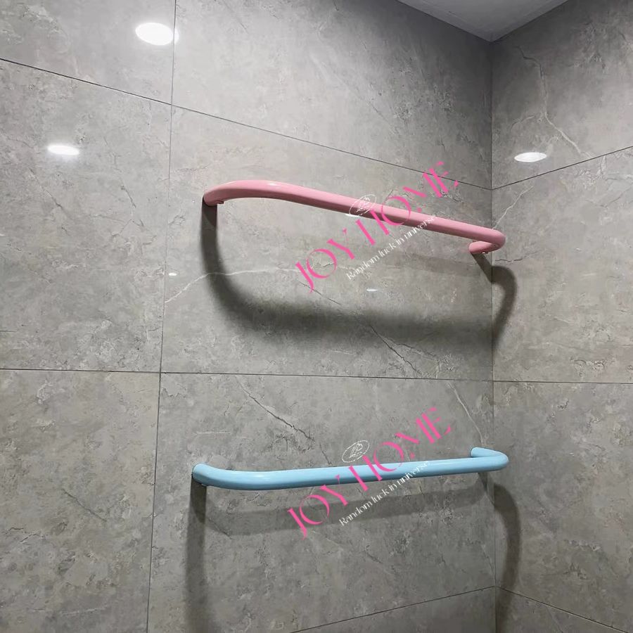 타월 걸이 컬러 펜션 호텔 욕실 수건 스테인리스 선반 거치대 - 상세 이미지 3