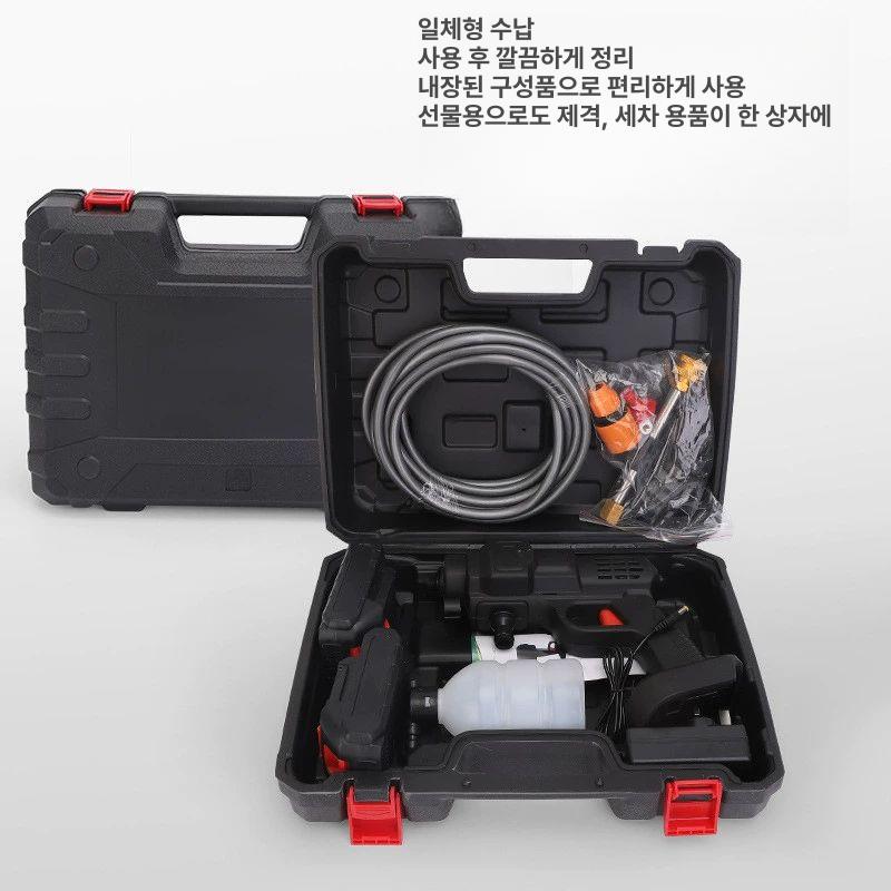 충전식 분무기 무선 고압 전동 살포기 농업용 방역 스프레이 휴대 - 상세 이미지 4