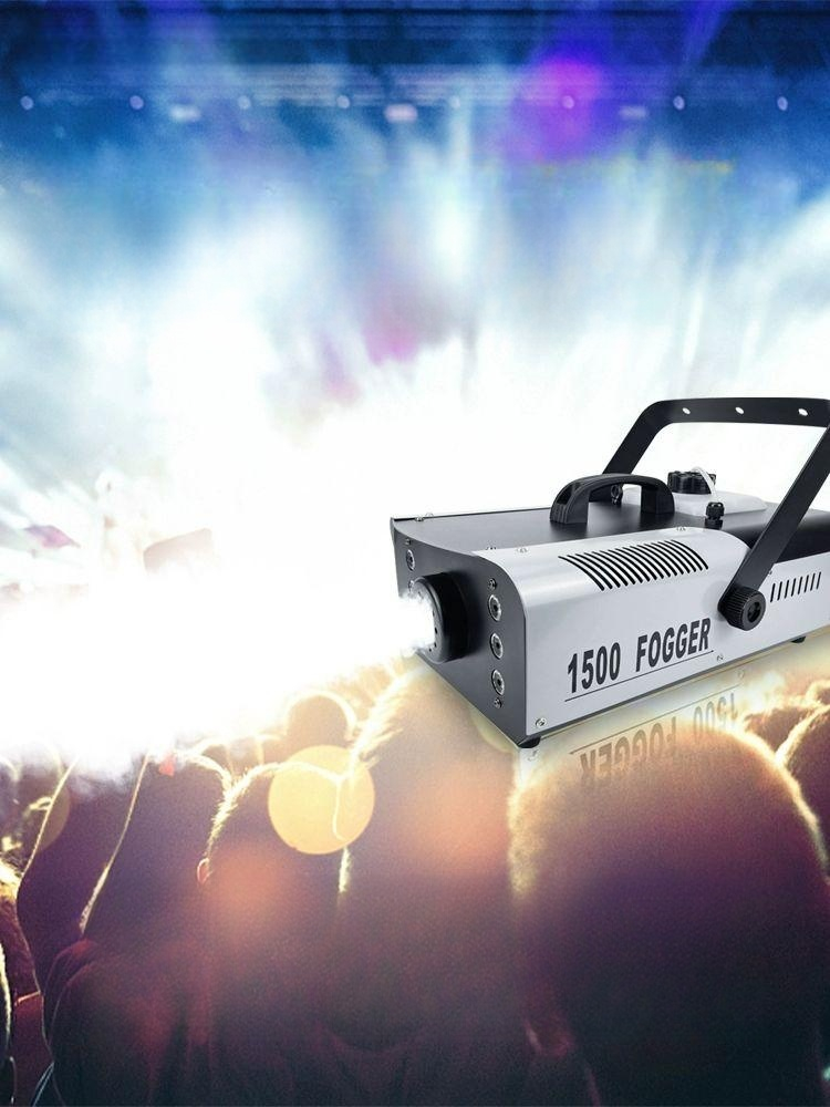 안개 포그머신 스마트 연기 연출장비 무대용 LED 촬영용 원격제어 리모컨 - 상세 이미지 3