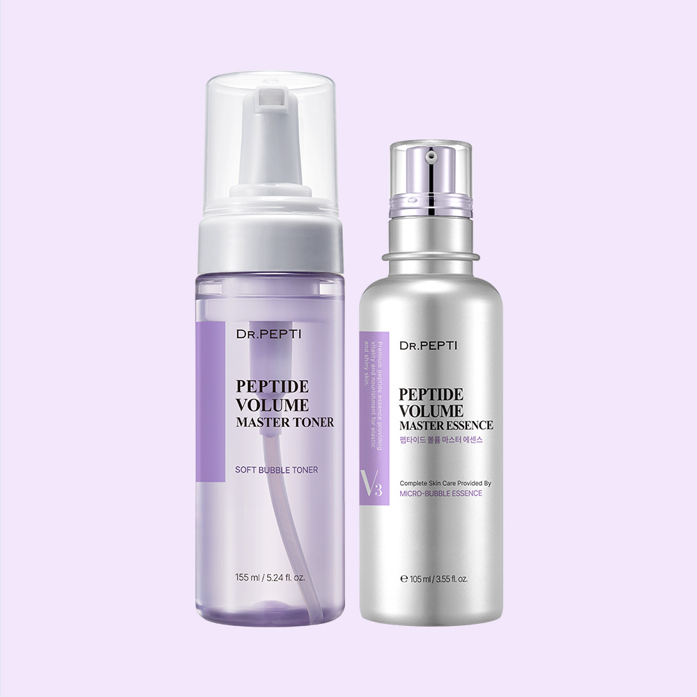 닥터펩티 펩타이드 볼륨 마스터 토너 155ml + 마스터에센스 105ml