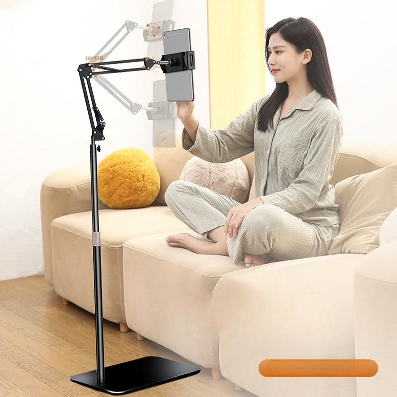 북 스탠드 낭독대 이동식 거치대 스탠딩 책거치대 키높이 1.75m 블랙 - 상품 이미지
