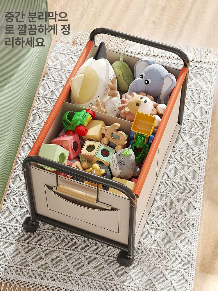 이동식 수납함 책가방 교과서 간식보관 정리함 휴대용 스타일 - 상세 이미지 2