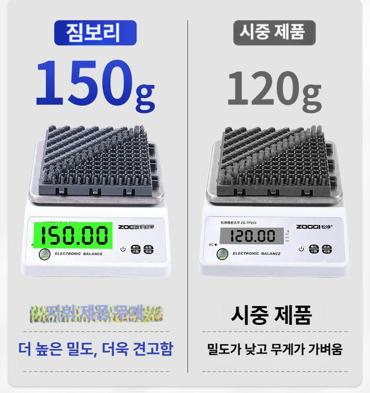 입구 바닥매트 매장 카페 발매트 정문 출입구 식당 먼지제거 3브러쉬 그레이 - 상세 이미지 4