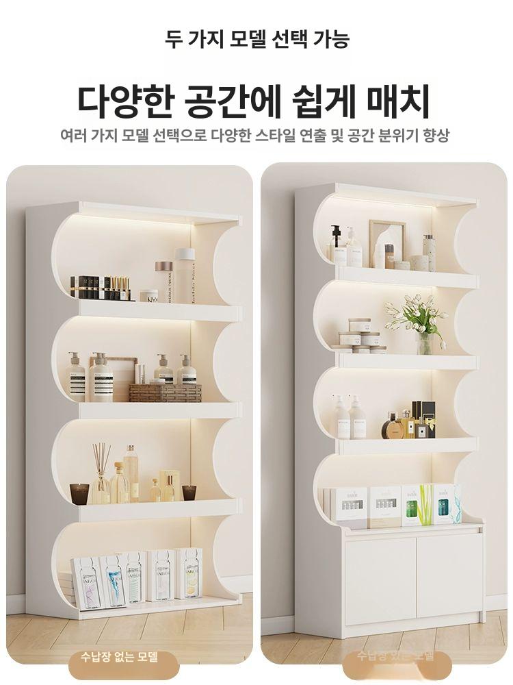 네일샵 진열대 화장품 쇼케이스 향수 매니큐어 수납장 보관함 정리함 미용실 살롱 - 상세 이미지 3