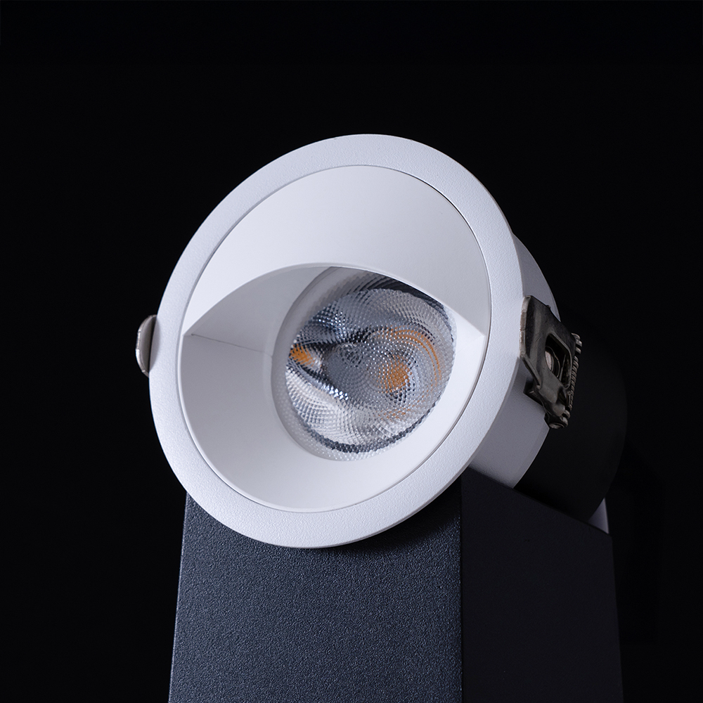 LED COB 알도 75mm(3인치) 다운라이트 10W 화장대 화장조명 플리커프리 각도조절 - 상세 이미지 5