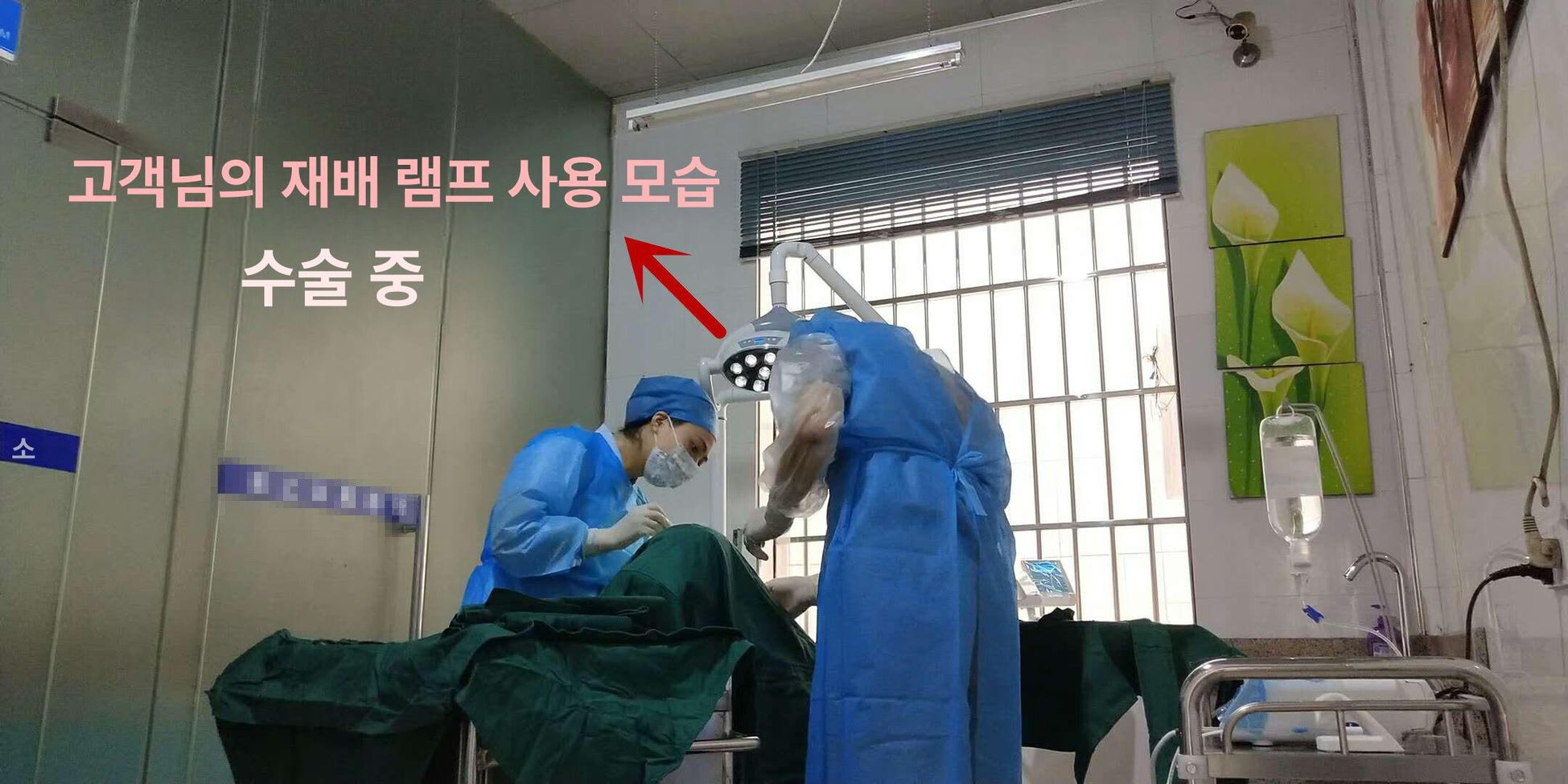 병원 무영등 수술실 스탠드 진료용 조명 시술 LED 전문가용 치과 LED 식재등 - 상세 이미지 5