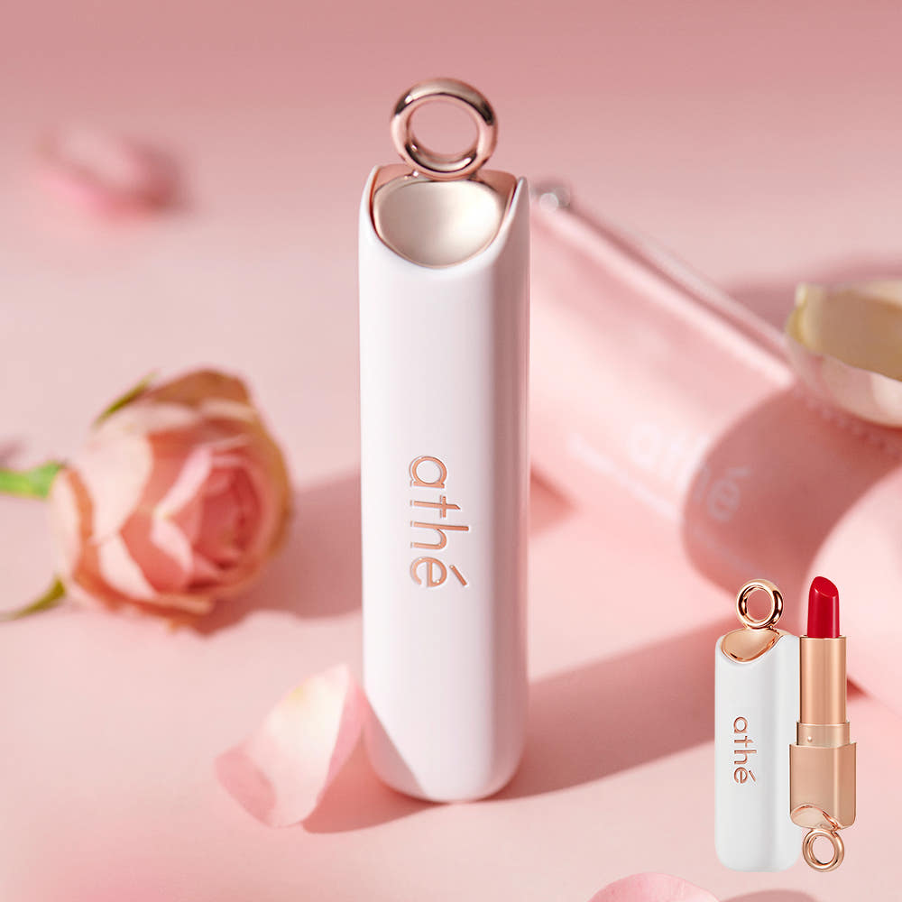 athe 아떼 어센틱 립밤 3.4g + 미니립밤 1.1g SET