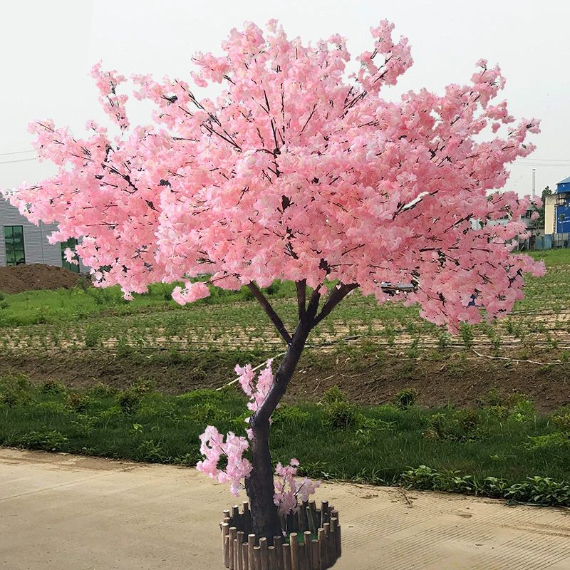 모형 벚꽃나무 인조 매화 실크플라워 조화 일식 인테리어 장식 화분 데코 가정원예 - 상세 이미지 3