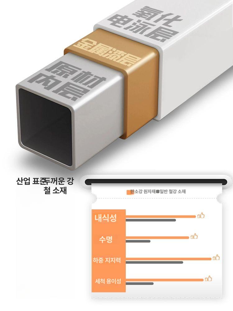 미용 침대 접이식 뷰티 폴딩 마사지 케어 에스테틱 휴대용 간이 베드 - 상세 이미지 3